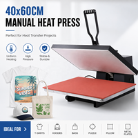 Presse à chaud professionnelle 16x24 pouces pour l'impression de vêtements, équipement de transfert par sublimation numérique