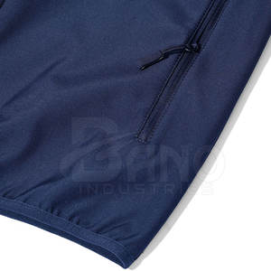 Chaqueta Cortavientos de Invierno de Alta Calidad para Hombre, Transpirable, de Secado Rápido, con Logotipo Frontal, Material de Poliéster/Nailon - Product Image 5