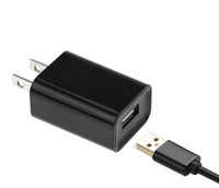 ETL FCC Zertifizierter Amerikanischer Mini 5V 1A/2A Universal-Stecker OTP Reise-USB-Netzadapter Wandladegerät