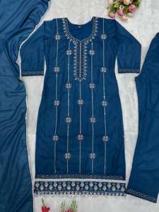 Patrón afgano Trabajo Estilo de moda Trajes afganos Nuevo Último Afgani Party Wear Traje Diseñador Party Wear Traje Pantalón In Law Costo - Product Image 2