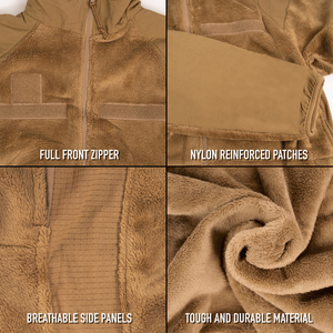 OEM personalizado de fábrica de alta calidad nuevo diseño de los hombres de lana polar de invierno suave Shell chaqueta formal por encargo - Product Image 6