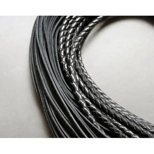JEXMOO Fouet en cuir fait main personnalisé, noir, 2 ensembles, équipement de bondage, nouvelle arrivée, équipement de bondage pour adultes, 2 ensembles, international - Product Image 2