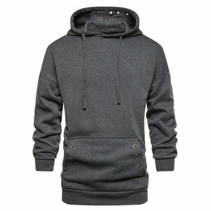 Nouveautés Fabrication de sweats à capuche pour hommes surdimensionnés personnalisés de luxe en coton lourd 100% sweats à capuche respirants en éponge française pour hommes - Product Image 5