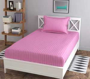 Draps de lit double King Size 125GSM Tissu doux durable et lisse Literie de luxe confortable Ensemble de draps Essentiels pour la chambre à coucher - Product Image 2
