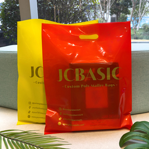 Custom <span class=keywords><strong>grazie</strong></span> borse della merce, borsa della spesa al dettaglio 12 ''X 15'' con manici fustagliati per Goodie, sacchetti <span class=keywords><strong>di</strong></span> plastica con il proprio logo - Product Image 6