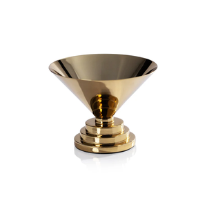 Latest <b>Silver</b> finished Serving Bowl Gold Base Durable Table Centerpiece for Wedding Parties Decorative <b>top</b> Serving Bowl - Product Image 6