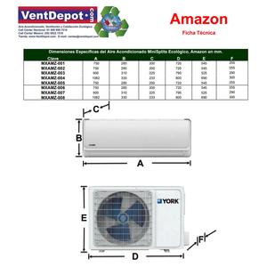 เครื่องปรับอากาศมินิสปลิต, MXAMZ-004, 24000BTU, 2 ตัน, R- - Product Image 3