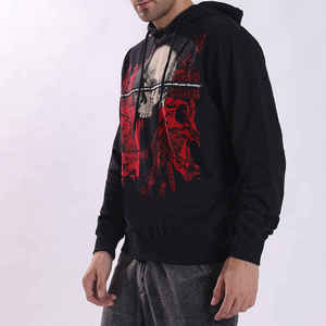 Venta al por mayor de alta calidad 400Gsm algodón polar pulóver Sudadera con capucha impresa Sudadera con capucha - Product Image 6