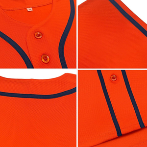 Maillot de baseball entièrement personnalisable avec nom logo et couleurs - Product Image 4