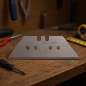 Cuchilla Trapezoidal Grande Stanley con Orificios, Herramienta de Corte y Formación - Product Image 3