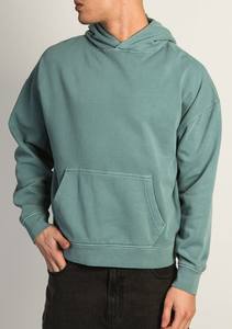 Vente en gros Sweat à capuche grande taille 500gsm surdimensionné 100% coton Pull à capuche lourd Logo personnalisé vierge - Product Image 2