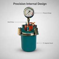 Appareil de mesure de la teneur en air du béton à lecture directe, double méthode, type CA-X3, précision de niveau 1