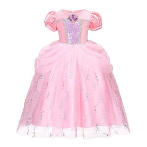วิกผมเจ้าหญิงแอเรียลสำหรับเด็ก ลูกบอลพร้อมดีไซน์การ์ตูนสุดน่ารัก - Product Image 3