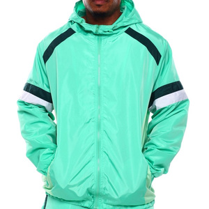 Survêtements en nylon pour hommes personnalisés coupe-vent Survêtement deux pièces imperméable de qualité supérieure Nouveau design Ensembles coupe-vent 2 pièces pour garçons - Product Image 3