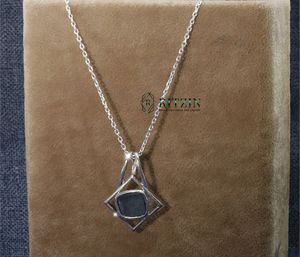 Lab Grown Diamond 925 Sterling Silver Pandent con Collar para mujer/ella/uso en todas las ocasiones - Product Image 6
