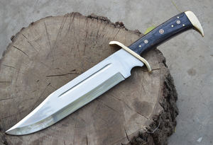 Vente en gros de couteaux à Bowie fixes modernes de collection personnalisés de qualité supérieure OEM ODM service professionnel de chasse Damas - Product Image 3