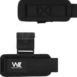 Crochets d'haltérophilie de fitness avec options personnalisables Crochets d'haltérophilie de haute qualité Logo personnalisé - Product Image 1