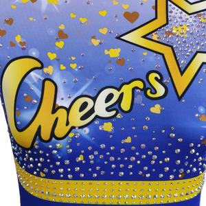 Uniformes de cheerleading OEM en promotion : Créez votre propre design, tenues de performance extensibles pour cheerleaders - Product Image 5