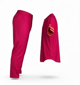 ชุดยูนิฟอร์มเบสบอลแบบเต็มตัว ระดับมืออาชีพ ผลิตตามแบบ OEM พิมพ์ลายแบบระเหิด ระบายอากาศได้ดี ผลิตจากโพลีเอสเตอร์ 100% ระดับมืออาชีพ ผลิตตามแบบ OEM พิมพ์ลายแบบระเหิด - Product Image 3