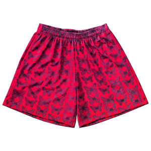 Shorts d'été pour la plage et la rue, 100% polyester, taille élastique, vêtements de sport personnalisés, vêtements de sport en maille respirante pour la course à pied, pour hommes, séchage rapide - Product Image 4