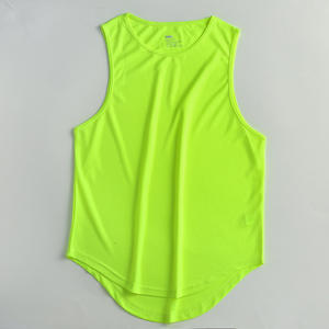High Quality Wholesale <b>Men's</b> Quick Dry Sports <b>Vest</b> Fitness Loose Sleeveless <b>Vest</b> <b>Men</b> <b>Gym</b> Tank Top Training <b>Vest</b> - Product Image 2