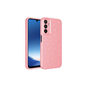 Coque de téléphone de luxe avec design marbré scintillant style Ins pour Samsung Galaxy A15, gris Zore Koton avec protection caméra Zore Koton - Product Image 2