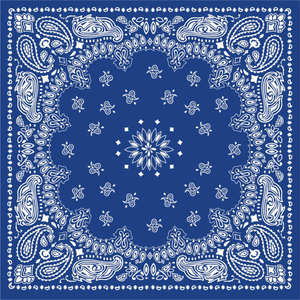 100% coton Bandana couleur mélangée imprimé Paisley foulard carré approvisionnement d'usine Logo personnalisé en gros en plein air cyclisme moto - Product Image 1