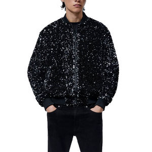 Extérieur Coupe-Vent Sequin Homme Vestes Meilleure Vente Offre Spéciale Veste Pour Homme Confortable Nouvelle Arrivée Sequin Hommes Vestes - Product Image 1