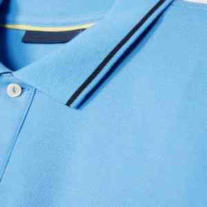 Logotipo personalizado 100% algodón liso Golf de alta calidad de manga corta para Polo tejido de punto patrón sólido hecho en Pakistán - Product Image 2