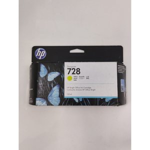 H P Designjet 728สำหรับตลับหมึก130มล. สีเหลืองและสีดำคุณสมบัติที่เข้ากันได้ (F9J65A) - Product Image 1