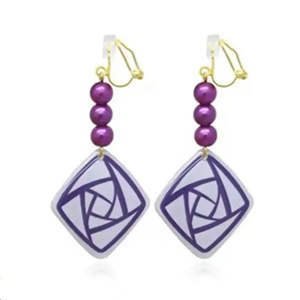 Ensemble de bagues Wish Asha à motif géométrique en cuivre et laiton, plaqué or blanc, mignon, pour mariage, fête, cadeau, bijoux de mariée, zircon, perle, diamant - Product Image 3