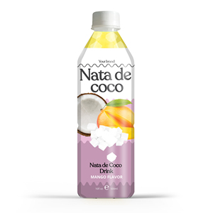 Bouteille PET de 500ml de grande dégustation du fournisseur du Viet Nam pour boisson Nata De Coco marque privée jus de fruits légumes conception d'échantillon gratuit - Product Image 1
