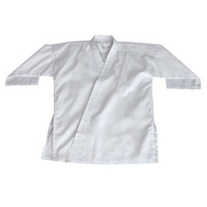 Uniforme de Karate Blanco Personalizado con Cinturón, Traje de Entrenamiento de Artes Marciales, Conjuntos Ligeros de Algodón Elástico, Kimono de Judo y Taekwondo - Product Image 4