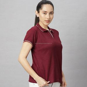 Camiseta Polo de Lana Merino para Mujer Fit2Fight, 100% Lana Merino, Camiseta Polo para Mujer, Camiseta de Lana Merino para Mujer - Product Image 3