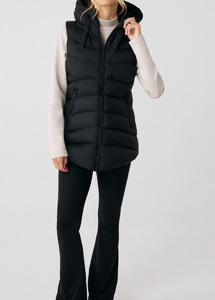 Chaqueta Ripstop de palangre acolchada con Chevron especial de Invierno para mujer, chaqueta con cremallera forrada de Sherpa con capucha elegante con logotipo personalizado - Product Image 6