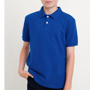 Camiseta Polo Juvenil de Verano, Nuevo Diseño, Manga Corta, Alta Calidad, Color Gris, Lisa, para Golf - Product Image 3