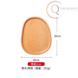Plateau de service en bois durable au design élégant, adapté à un usage domestique et commercial - Product Image 4