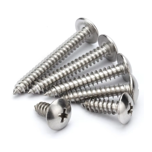 High Quality ISO Certified Umbrella Head Wood Screw Hex Drive Steel <b>Fasteners</b> Metric System Vietnam Manufacturer - Product Image 4