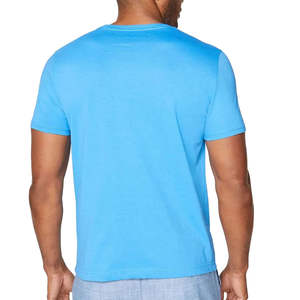 T-shirt personnalisé pour homme, col rond, couleur unie, style décontracté urbain, ajoutez votre image, texte, impression avant/arrière, t-shirt vierge personnalisé - Product Image 2