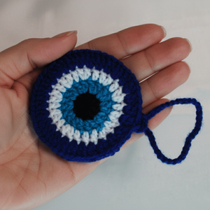 Estuche para Auriculares de Lana con Forma Rectangular y Diseño de Ojo Turco - Product Image 5