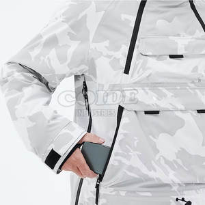 Chaqueta de esquí aislada, ropa deportiva de invierno transpirable para hombres y mujeres, chaqueta de esquí, forro polar interior desmontable - Product Image 4