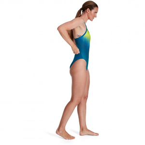 Traje de baño de bikini con estampado floral para mujer de alta calidad con cremalleras y logotipo frontal Spandex/Material de poliéster Ropa de playa Traje de baño - Product Image 3