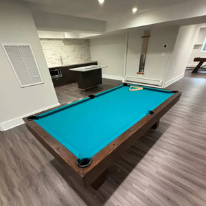 Experimente el lujo con la mesa de billar de madera tallada de primera calidad Compre AHORA y obtenga una entrega rápida en su puerta - Product Image 1