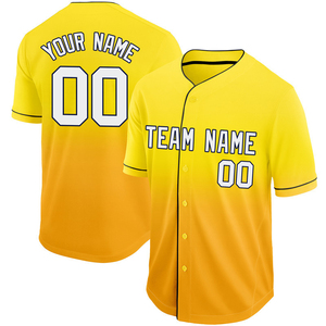 Uniformes de baseball à sublimation complète en polyester 100% Chemise en jersey Logo sur mesure Fabriqué au Pakistan prix de gros pas cher - Product Image 5