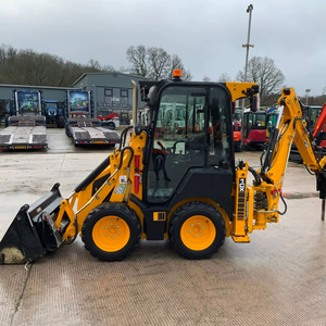 JCB 1CX Wheeled Diesel Skid Steer Backhoe Digger Bucket High Load for SALE - Product Image 1