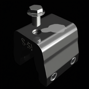Abrazadera S-5-KHD para Techos Metálicos, Herrajes de Aluminio y Acero con Acabado Anodizado para Instalación en Cocheras - Product Image 3