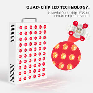 Perangkat Kecantikan Wajah Portabel Redfy Quad Core Lampu LED Fleksibel Near Infrared 630Nm 660Nm 810Nm 850Nm 300W Panel Terapi Cahaya Merah - Product Image 2