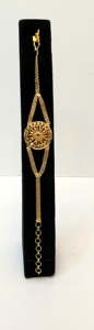 Conjunto de colgante elegante chapado en oro de 24 quilates de alta calidad estilo clásico con circón para Aniversario de compromiso de fiesta de boda - Product Image 4