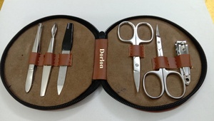 Haute qualité professionnel en acier inoxydable incurvé petits ciseaux étiquette personnalisée pédicure manucure trousse à outils qualité ongles fournitures - Product Image 2