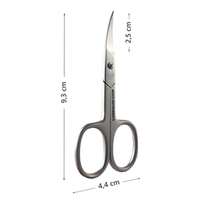 ชุดอุปกรณ์ทำเล็บมือและเล็บเท้า AESCO INSTRUMENTS ทำจากสแตนเลสอย่างดี พร้อมกรรไกรตัดเล็บ ตะไบเล็บ กรรไกรตัดหนังกำพร้า และที่ขูดเพชร - Product Image 5